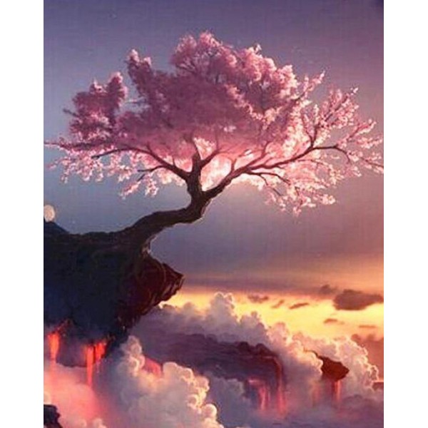 Cherry Blossom on the Mountain