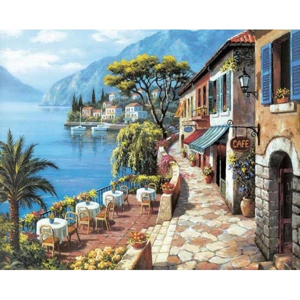 Sea Side Cafe Painting Kit