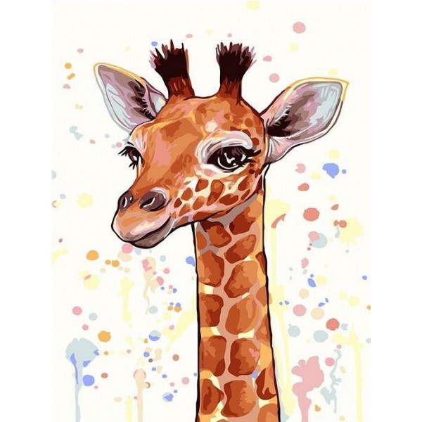 Giraffe Head Painting Kit