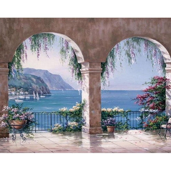 Mediterranean Arch View
