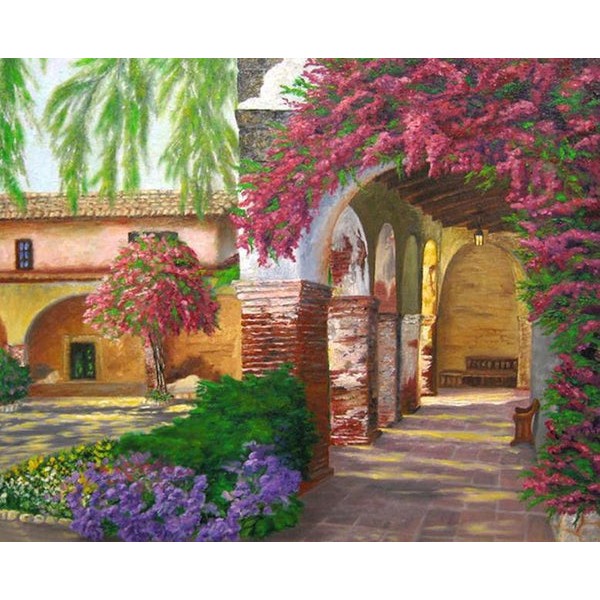 Beautiful Floral Arch Painting Kit