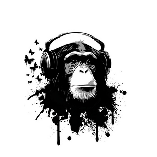Headphones Monkey
