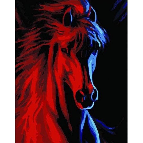 Red Horse Painting Kit