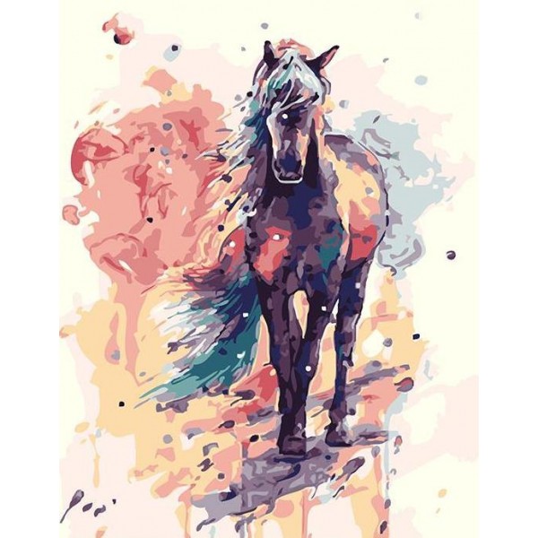Horse Art - Paint by Numbers