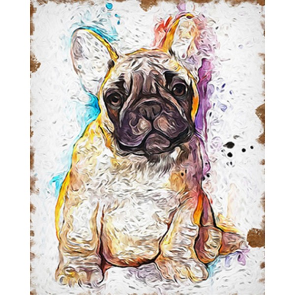 French Bulldog Paint by Numbers