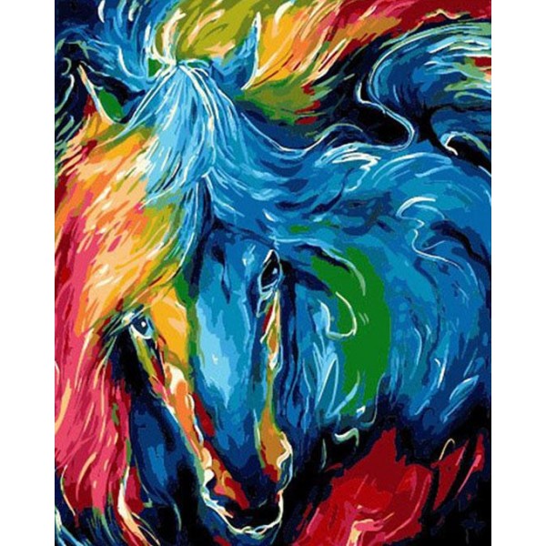Rainbow Horse DIY Painting Kit