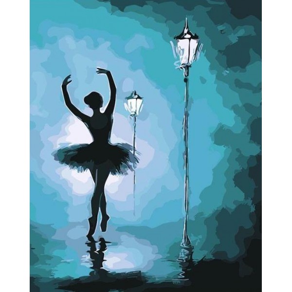 Ballerina Dancer - Paint by Numbers