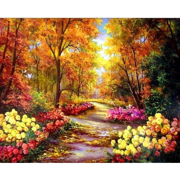 A Floral Pathway to the Forest