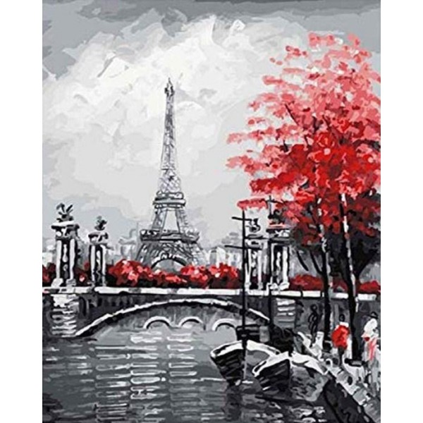 Eiffel Tower Acrylic Painting Kit