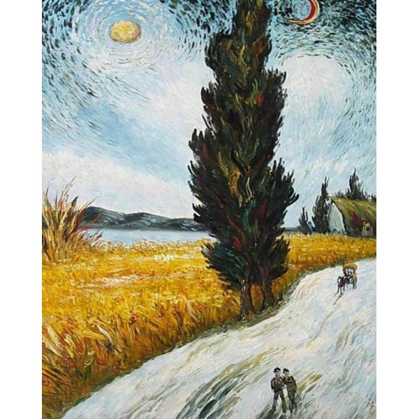 Wheat Field Harvest - Van Gogh