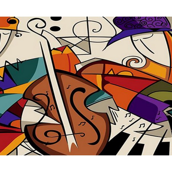 Violinist Painting - Wassily Kandinsky