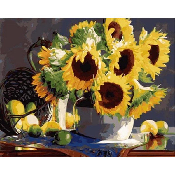 Sunflowers & Fruits Painting Kit
