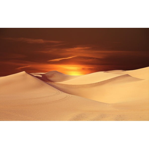 Sunset View in the Desert