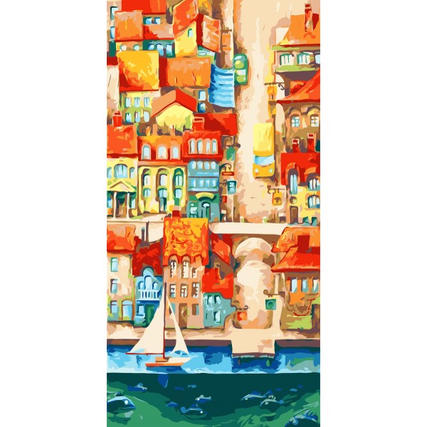 Vertical City Painting Kit