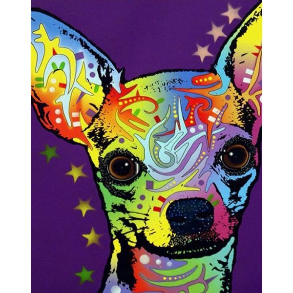Psychedelic Chihuahua Artwork