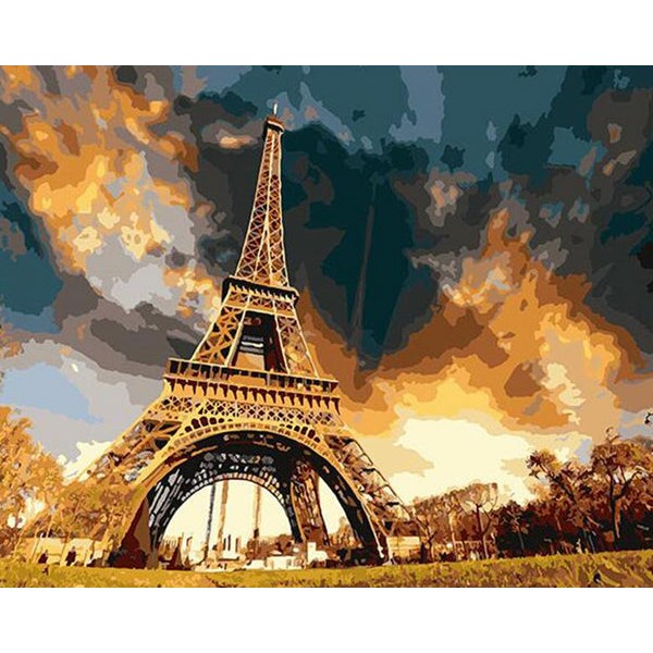 Eiffel Tower - Paint by Numbers