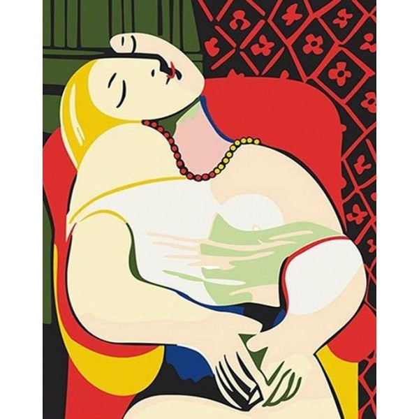 Le Rêve Cubism Series - Pablo Picasso