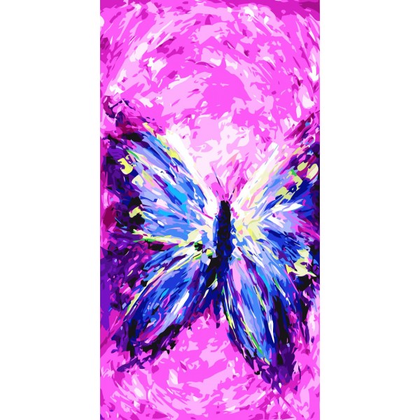 Butterfly Art Paint by Numbers