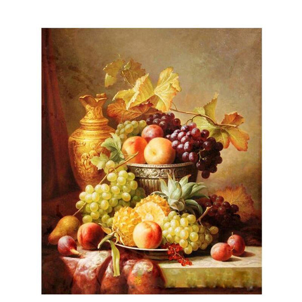 Fresh Fruits Paint by Numbers