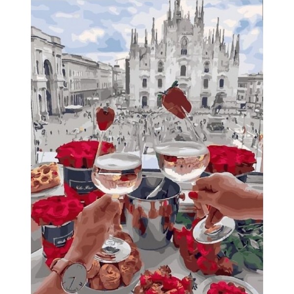 Milan Cathedral & Dating Couple