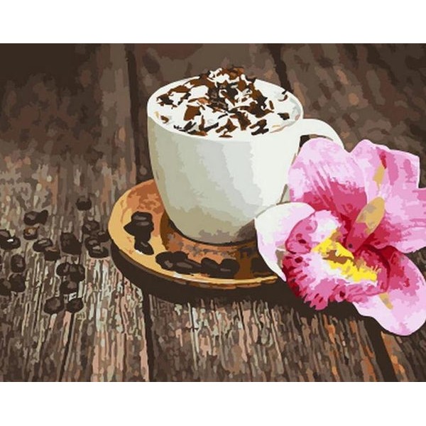 Cappuccino & Flower