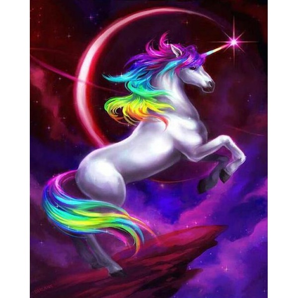 Colorful Unicorn Fantasy