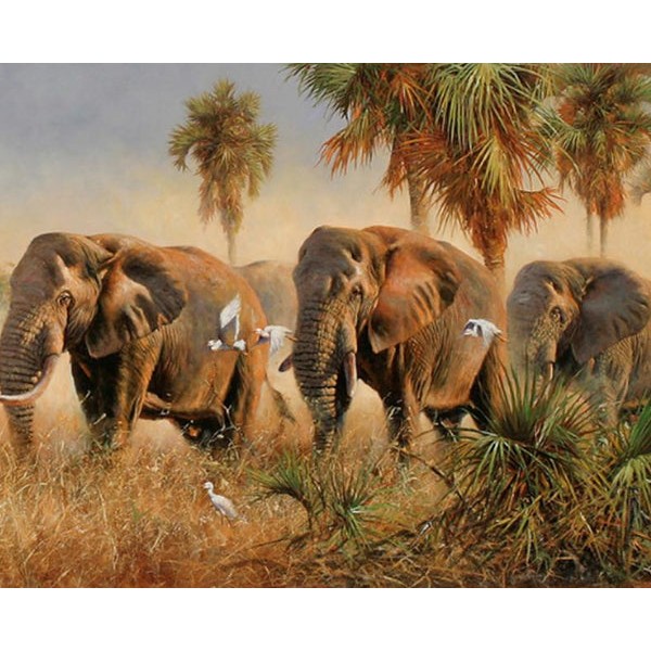 Elephant Family DIY Painting Kit