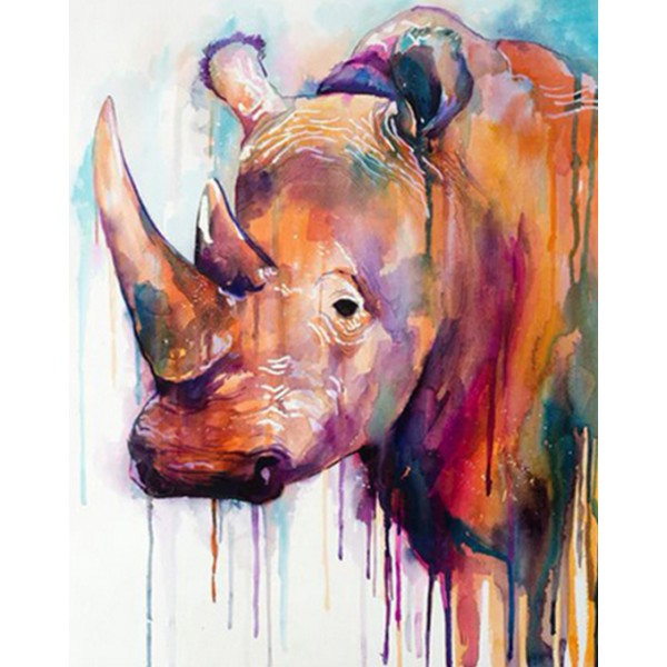 Rhino Paint by Numbers
