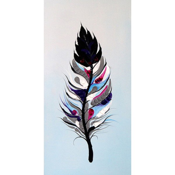 Birds Feather Paint by Numbers