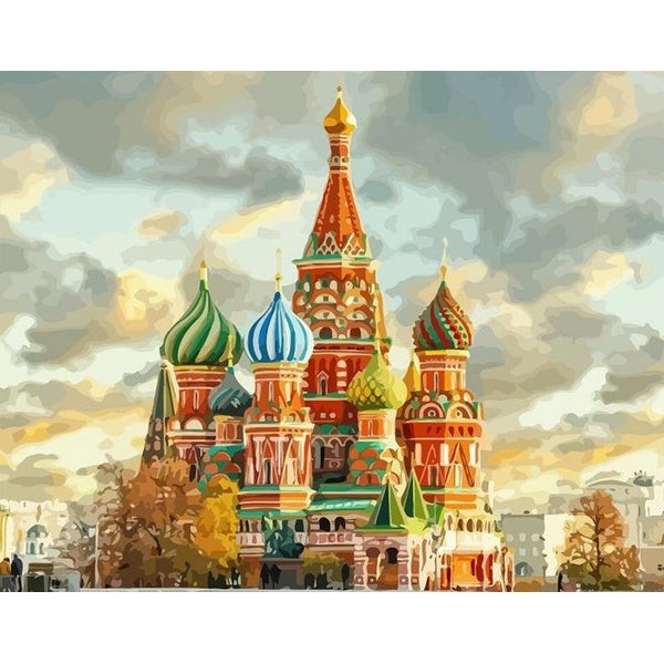 St. Basil's Cathedral Painting Kit