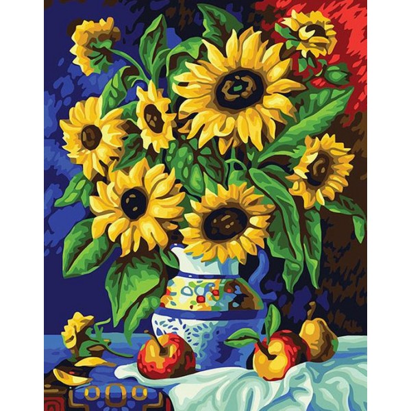 Sunflowers & Fruits