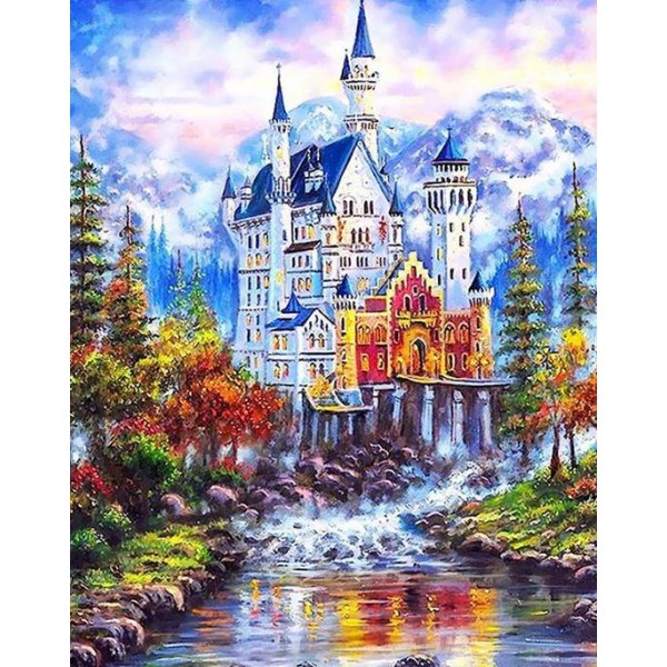Beautiful Castle DIY Painting Kit