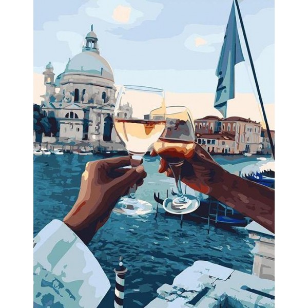 Date in Venice - Paint by Numbers