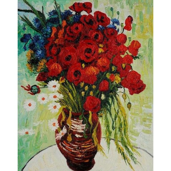 Poppies Vase - Van Gogh