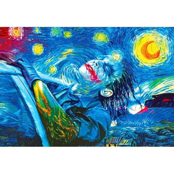 Starry Night Joker Painting - Van Gogh