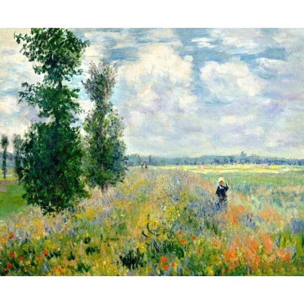 Poppy Fields near Argenteuil - Claude Monet