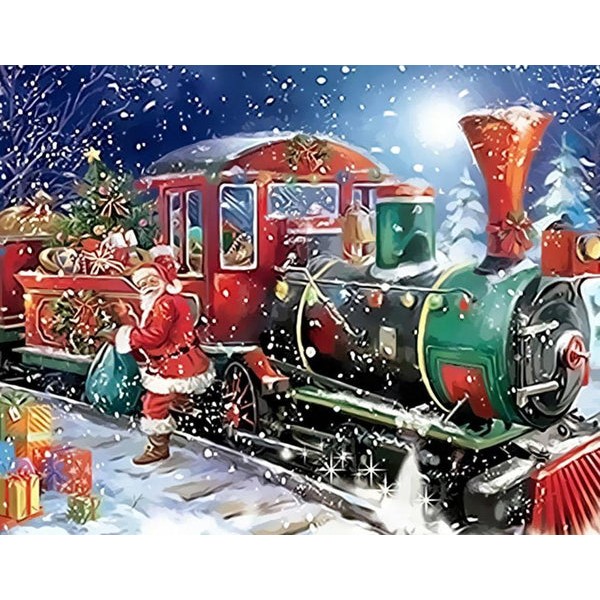 Christmas Train & Santa Claus