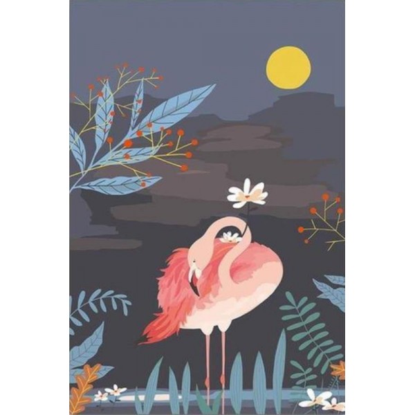 Cartoonist Flamingo